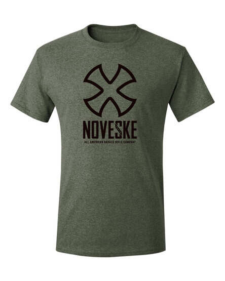 Noveske Primary VRT short sleeve shirt in olive from front